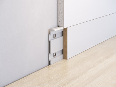 Aluminium "plintvrije" systeem P4-60M